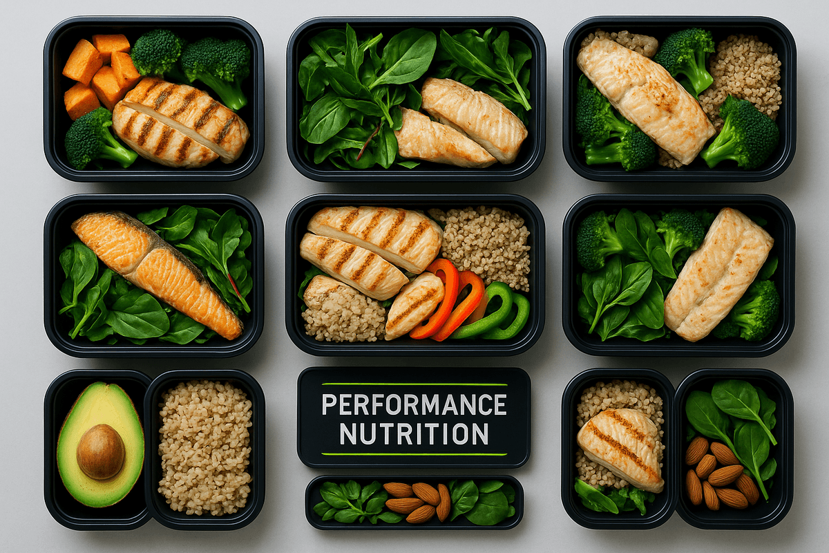 Systematic meal prep for performance nutrition